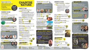 Programme chapitre nature 2023